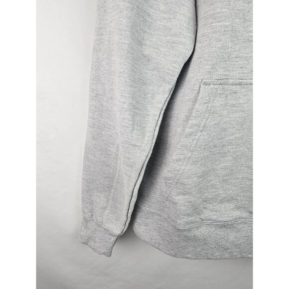 Rainbow American Flag Hoodie Sweatshirt Adult Size Medium Gray Pride LGBTQ Shirt - Picture 6 of 11